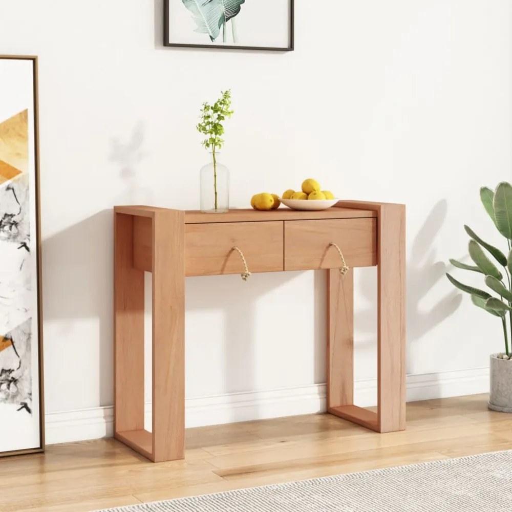 tömör tíkfa tálalóasztal 90 x 35 x 75 cm