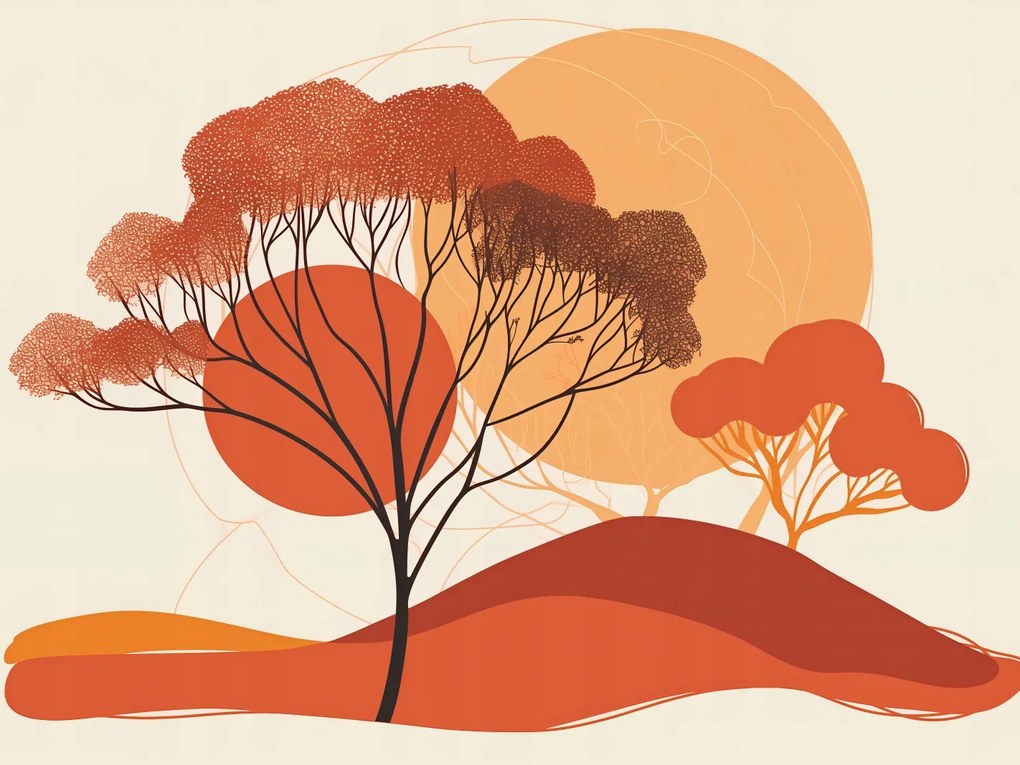 Poszter 20x15cm Az utolsó napsugarak