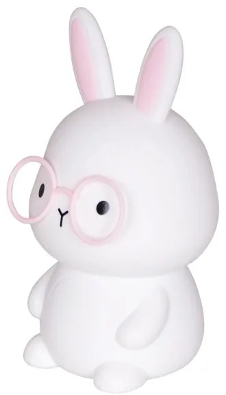 LED RGBW Dimmelhető gyermek érintős lámpa FLORKA LED/1W/5V USB 1200 mAh rózsaszín