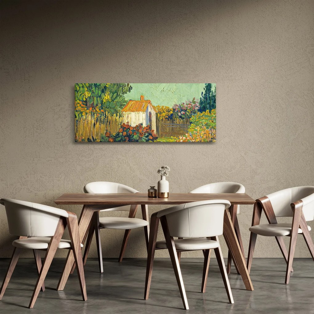 Kép - Imitator of Vincent van Gogh, Landscape, reprodukciók (120x50 cm)