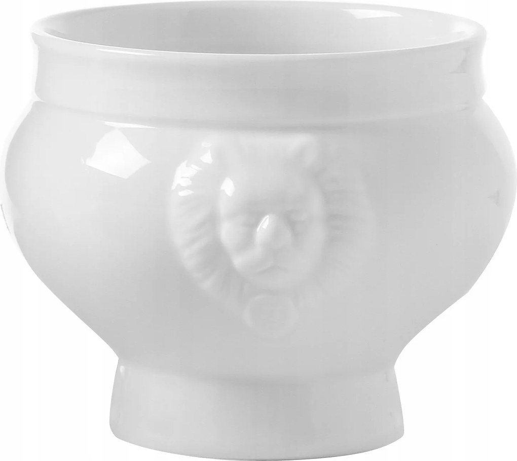 Miska Leveses Tál Fülekkel Fehér Porcelán Űrtartalom 250ML Erős