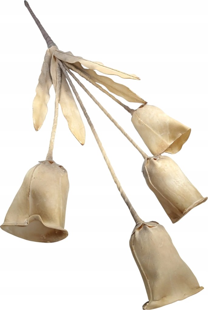 Mesterséges Khaki Ág Dekoráció Kompozíció Minőségi Hab XL 98 CM