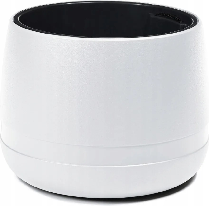 Virágtartó műanyag fehér Koma 35 cm x 30 cm