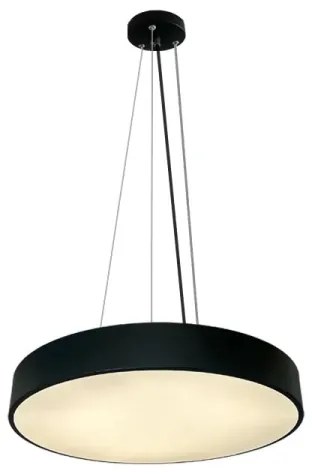 LED dimmelhető csillár zsinóron LED/50W/230V 3000-6500K fekete + távirányítás