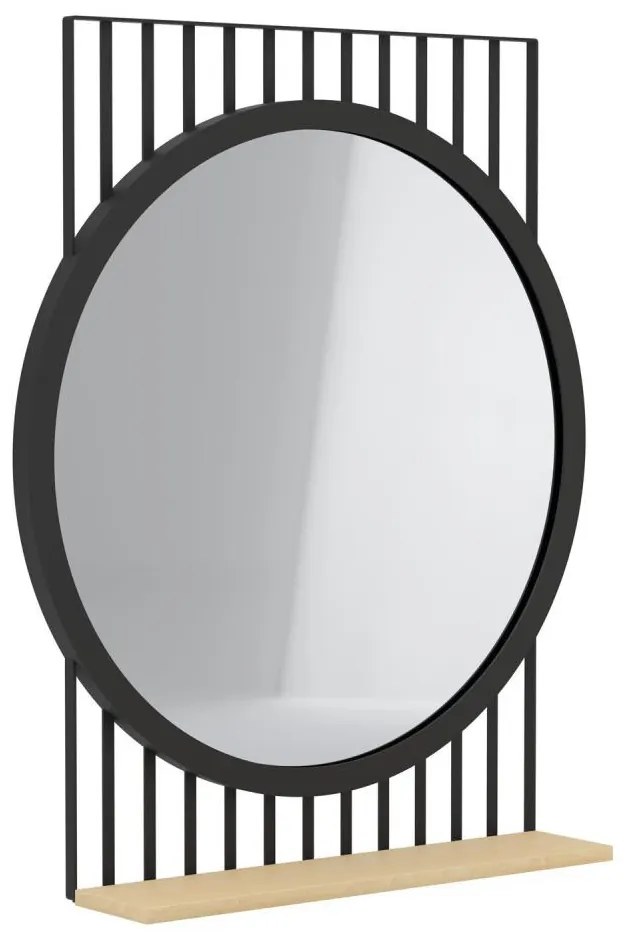 Eglo 425065 - Tükör HUNWICK 45,4x57 cm fekete/hársfa