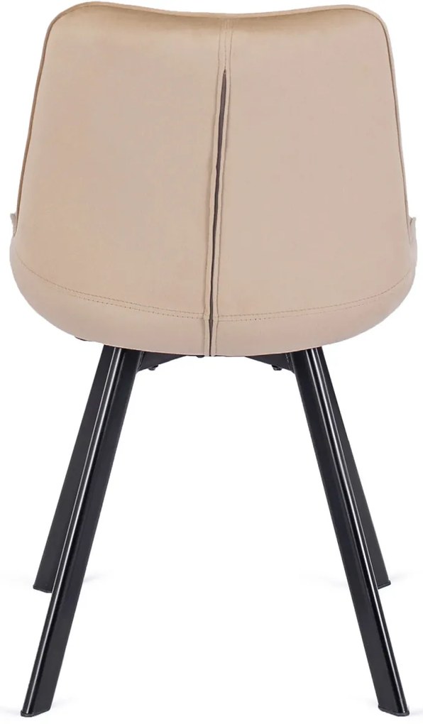 Bézs Bársony Étkezőszék RICK