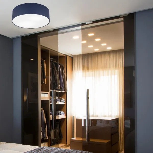 Mennyezeti lámpa SIRJA PASTEL 2xE27/60W/230V átm. 45 cm sötét kék