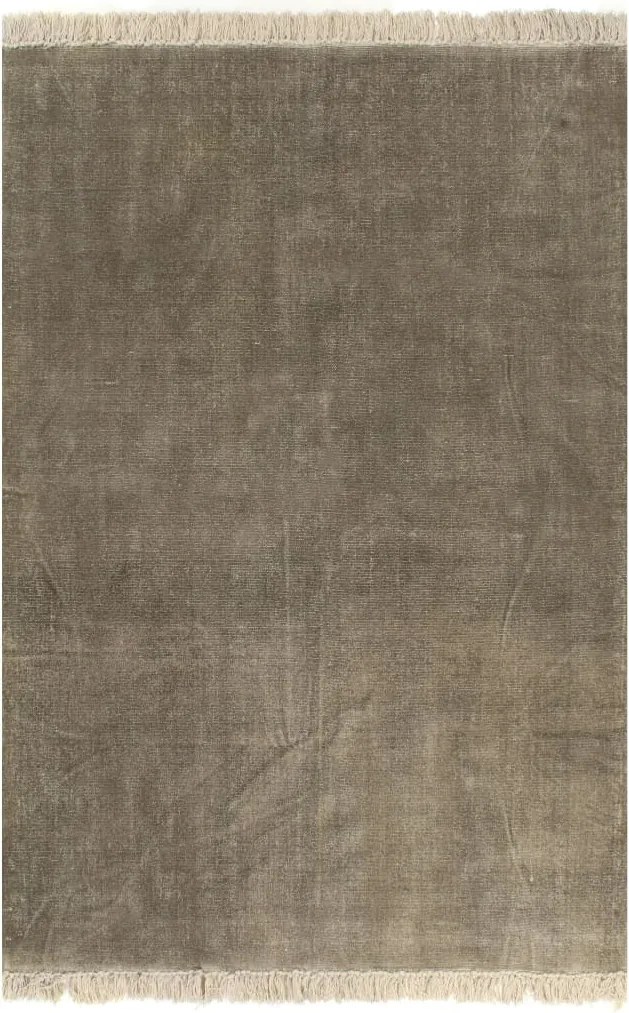 vidaXL tópszínű kilim pamutszőnyeg 160 x 230 cm