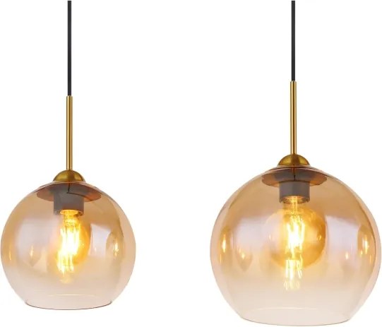 Globo 15788-4H - JAMESSA kábeles csillár 4xE27/60W/230V, sárgaréz