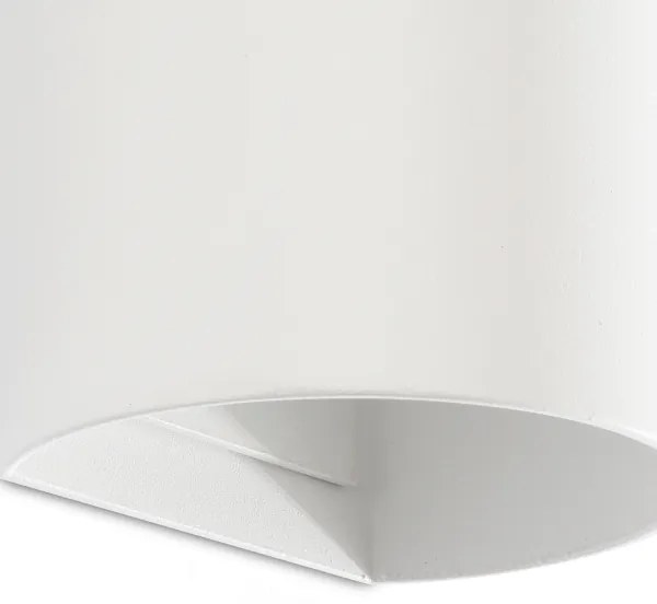 FARO 40538 - Fali lámpa SOLE 2xGU10/8W/230V fehér kerek