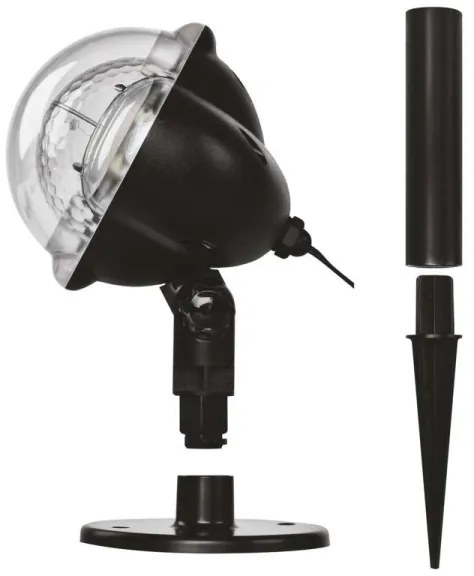 LED Karácsonyi kültéri projektor LED/4W/230V IP44 fehér