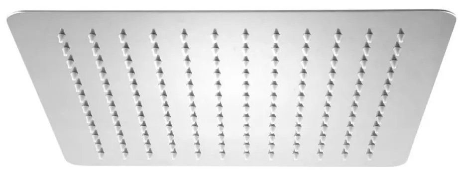 Sapho - Fejzuhany SLIM 30x30 cm csiszolt rozsdamentes