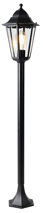 Okos kültéri állólámpa fekete 120 cm WiFi ST64-gyel - New Orleans