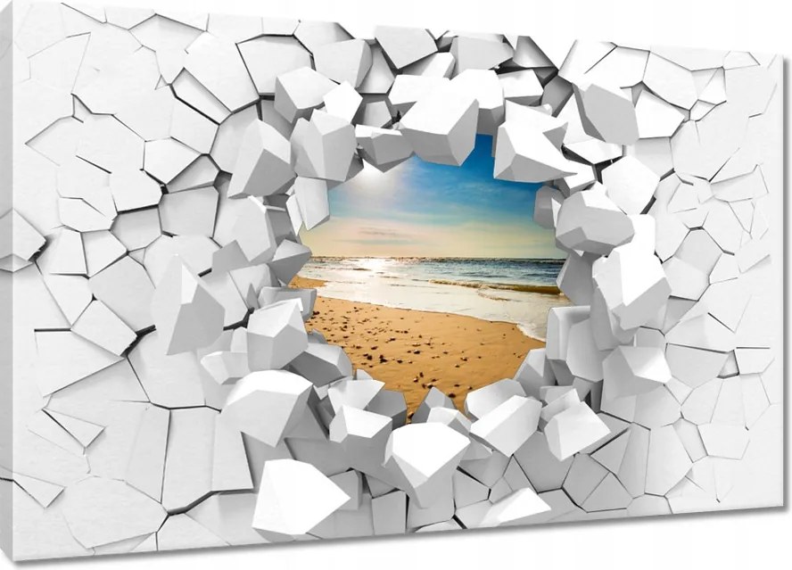 Képek 120x80 Gyönyörű kilátás Tengerpart