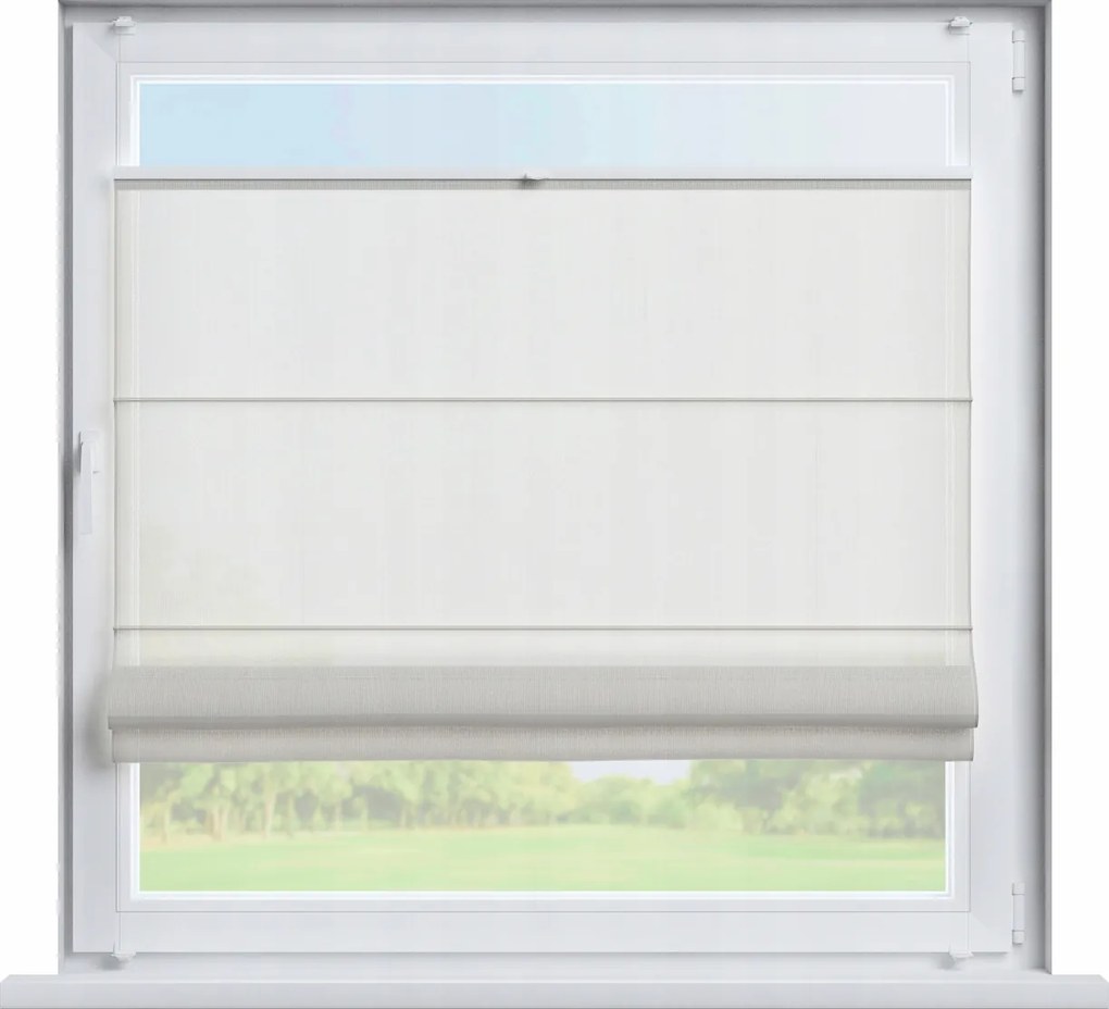 Kész pliszírozott roló római Szicília 100x180cm fehér