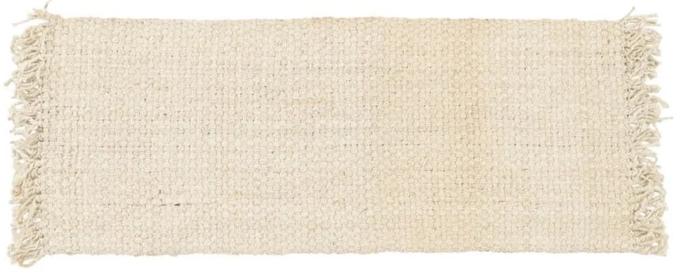 Krémszínű juta futószőnyeg 70x170 cm Altea – Ixia