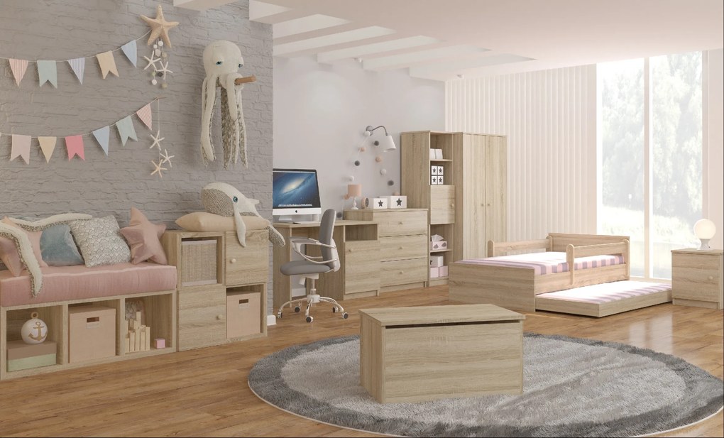 DO MAX játéktároló doboz Szín: Sonoma tölgy