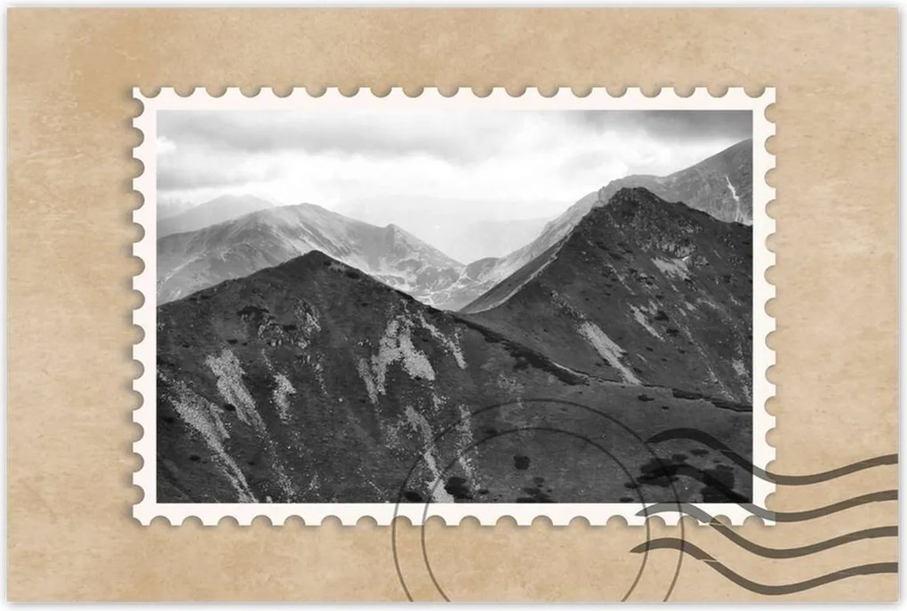 Poszterek 90x60 Tátra Lengyel hegyek Kilátás