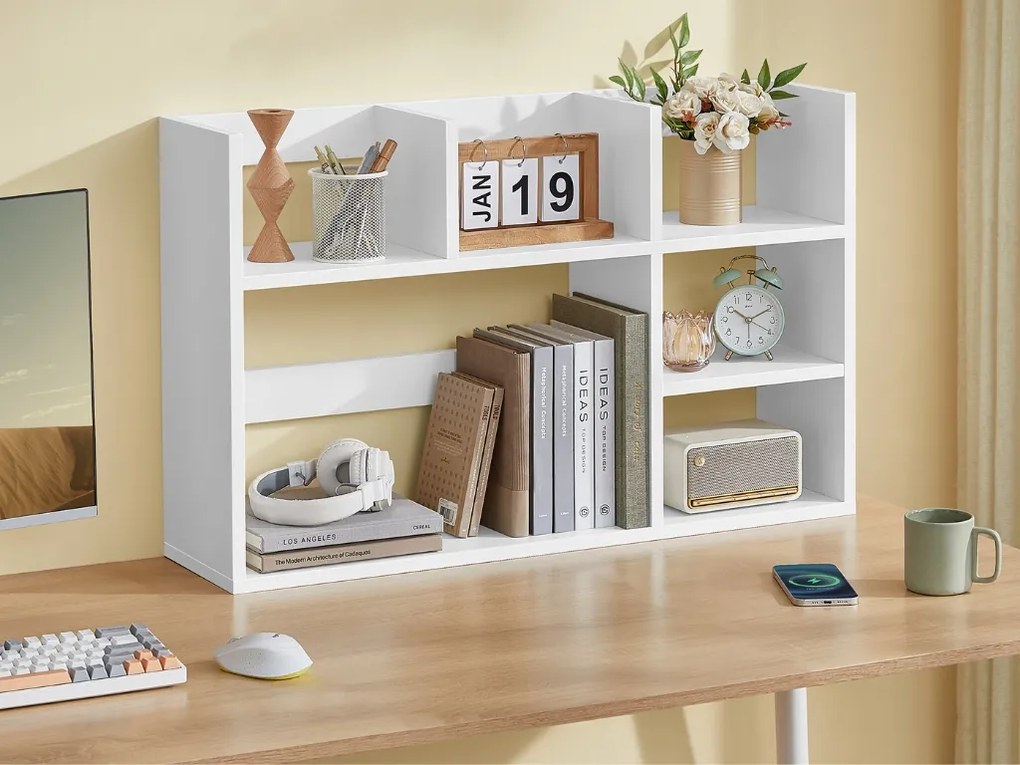 Asztali polc PRACTIC 80x50 cm, fehér