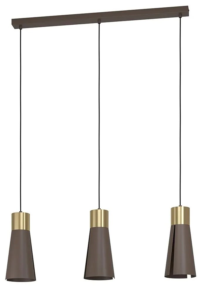 Eglo 98839 - LED Csillár zsinóron LOSALOMAS 3xGU10/4,5W/230V 98839