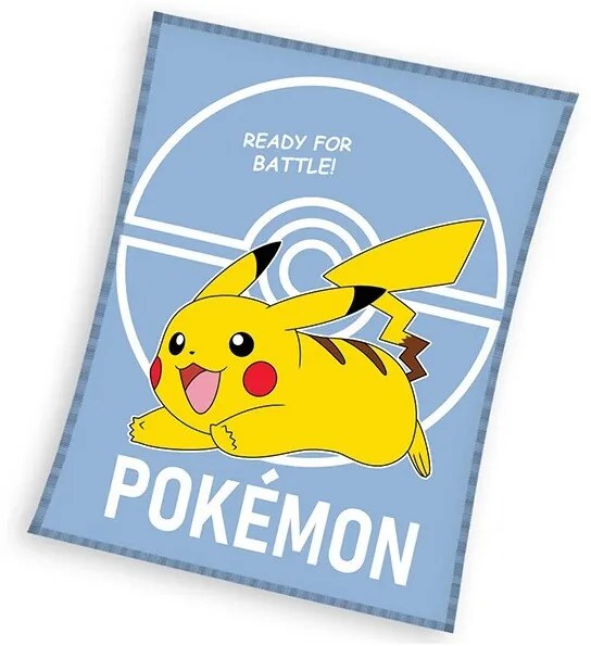 Carbotex Gyermek takaró Pokémon Téged választalak,Pikachu, 110 x 140 cm