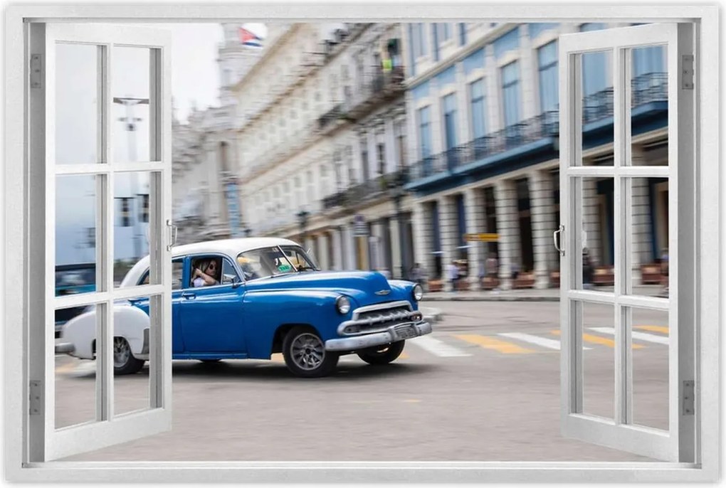 Poszterek 60x40 Kubai autók Kuba