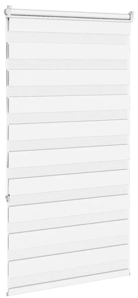 zebrafüggönnyel fehér szövetszélesség 75,9 cm poliészter