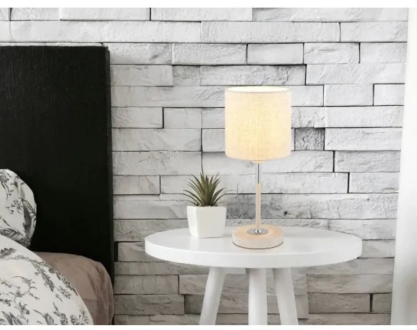 Globo 15968T - DELEON asztali lámpa 1xE14/40W/230V