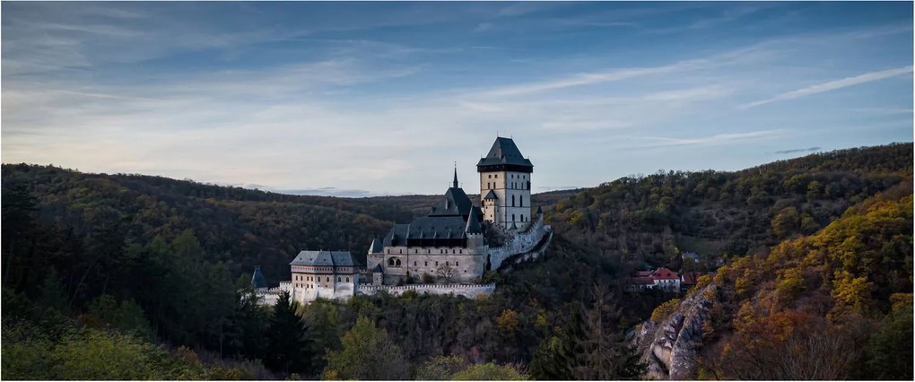 Karlstejn képe (120x50 cm)