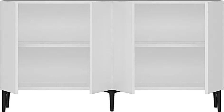 Apolos komód, fehér, 150 cm