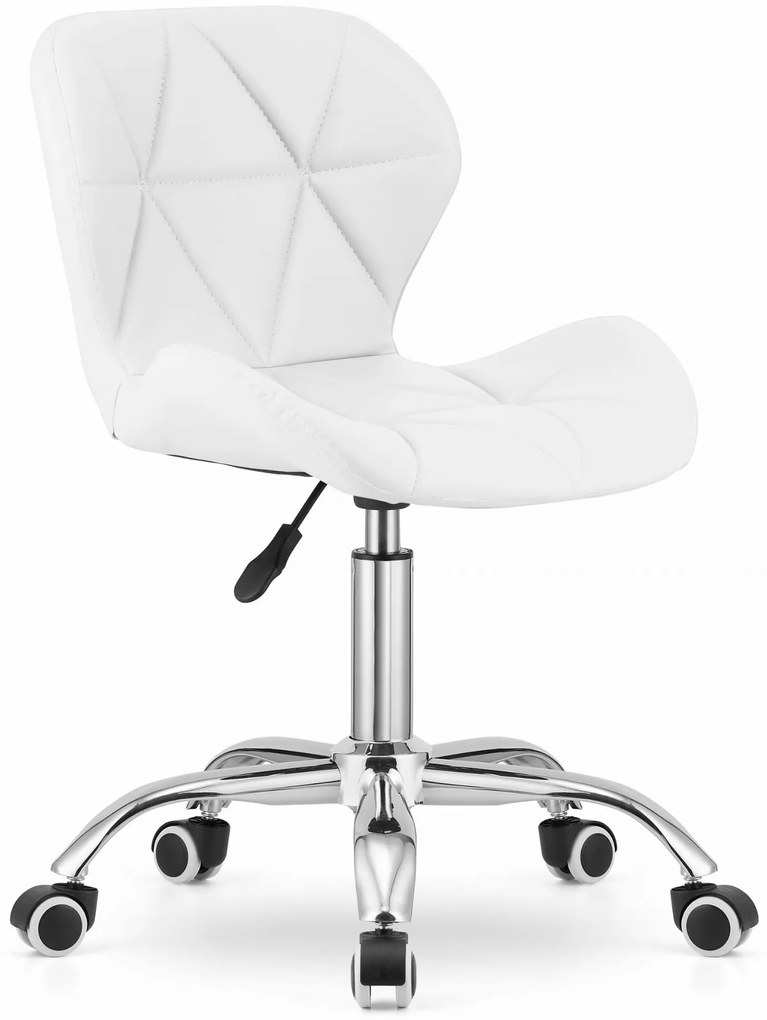 AKCIÓ Fehér AVOLA irodai szék öko bőrből II. osztály