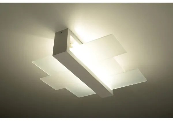 Sollux SL.0078 - Mennyezeti lámpa FENIKS 2 2xE27/60W/230V fehér