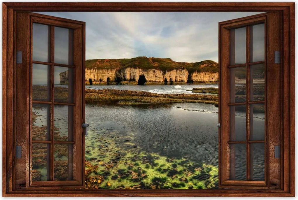 Poszterek 90x60 Felhők a sziklák felett