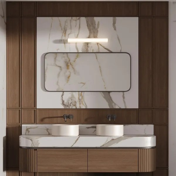LED fürdőszobai tükörvilágítás LINEA LED/8W/230V 3000/4000/6000K IP44 45 cm fehér