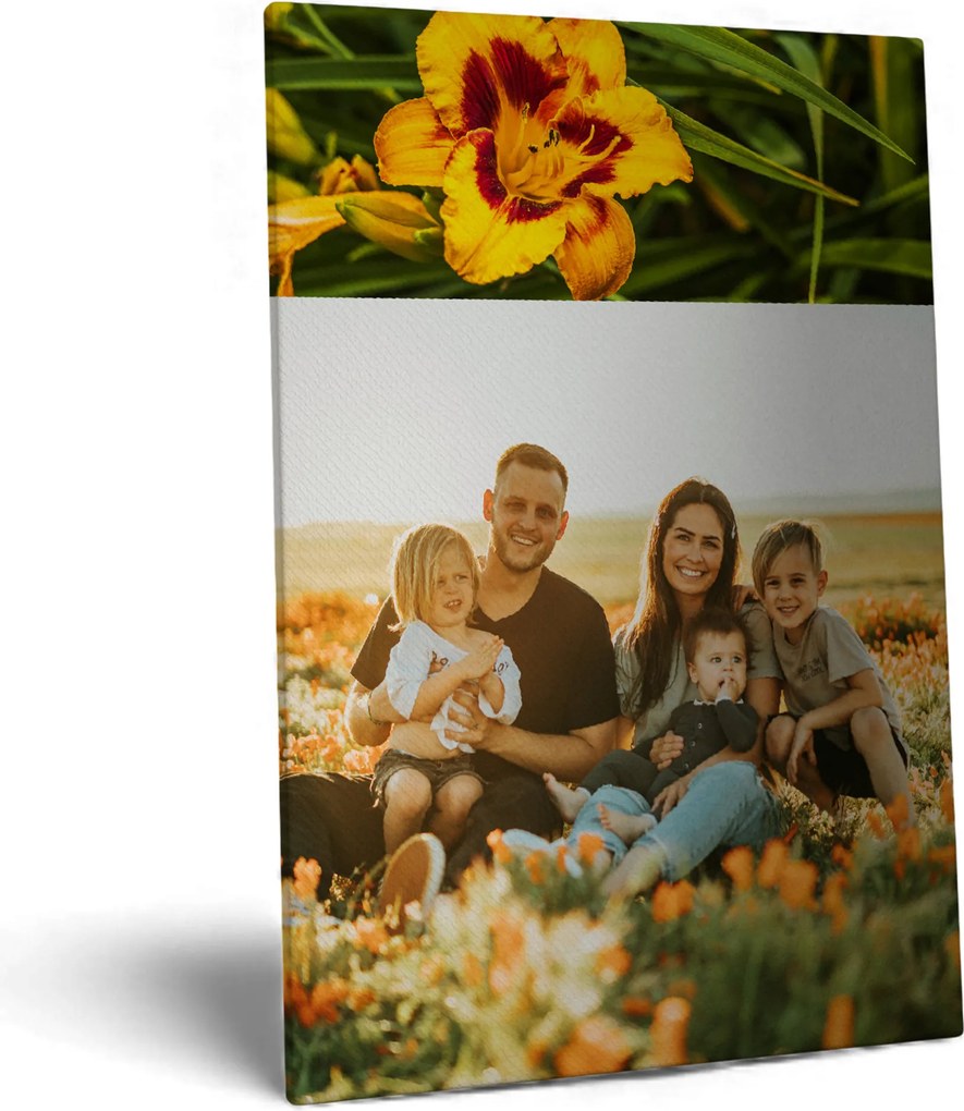 Fotó-vászonkép Az Ön fotója 40x60 Kollázsok Karácsonyi Varázsló 2 Fotó