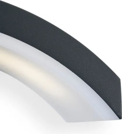 Brilagi - ARCELO LED kültéri fali lámpa szenzorral LED/8W/230V IP54