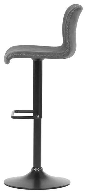 Szürke Ekobőr Bárszék. AUB-806 GREY3