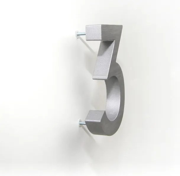 "3" házszámú, RN.100LV, vágott, ezüst