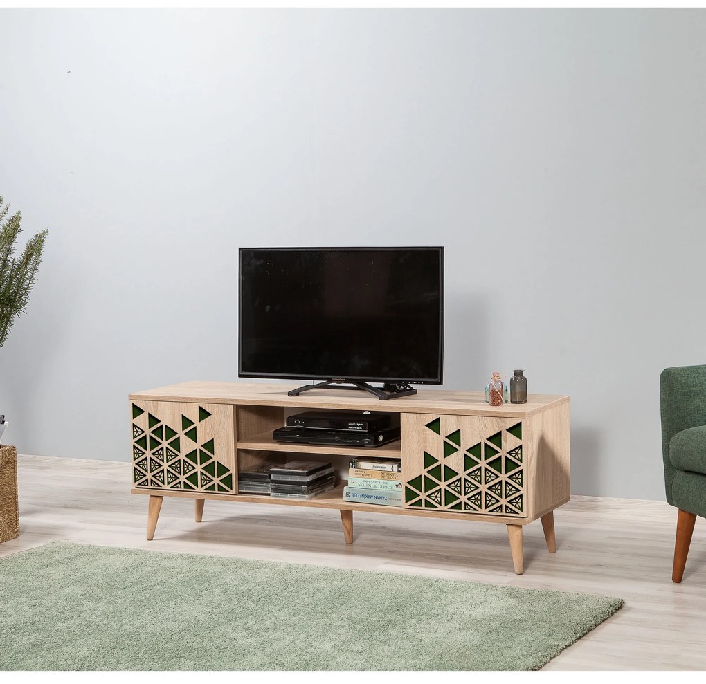 TV asztal/szekrény Thalia 121 (szonoma tölgy). 1088365