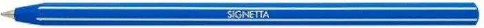 Golyóstoll, 0,7 mm, kupakos, ICO Signetta, kék (TICSI01)