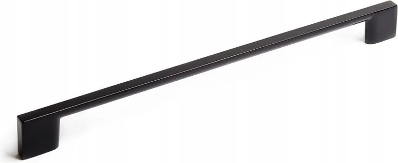 Bútorfogantyú fekete matt D705 192MM Dc-lengyel Fém loft modern matt