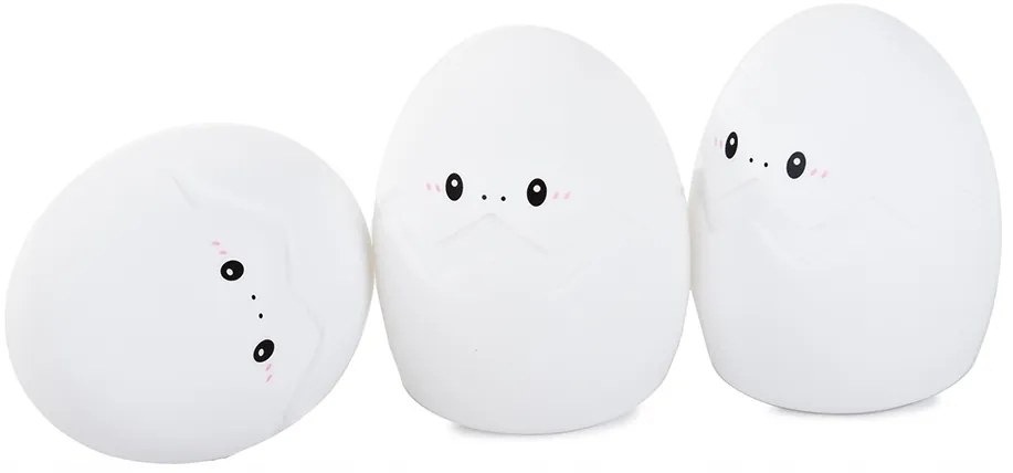LED-es éjszakkai világítás GEPI 12,5 cm, fehér