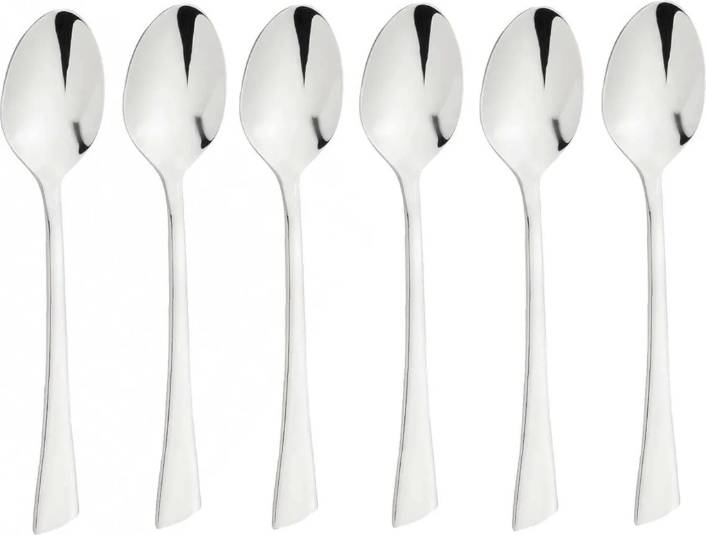 Teáskanál fényes Kinghoff 6 db