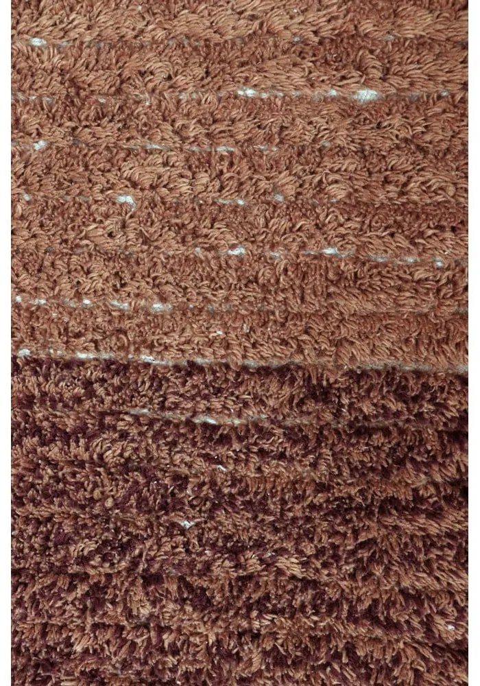 Téglavörös pamut szőnyeg 80x140 cm Twin Toffee – Lorena Canals