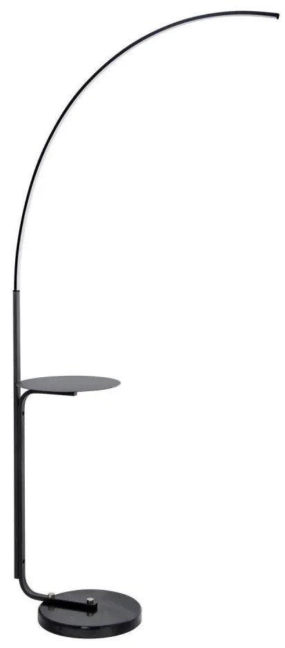 LED Állólámpa asztallal LED/20W/230V 3000-6500K fekete