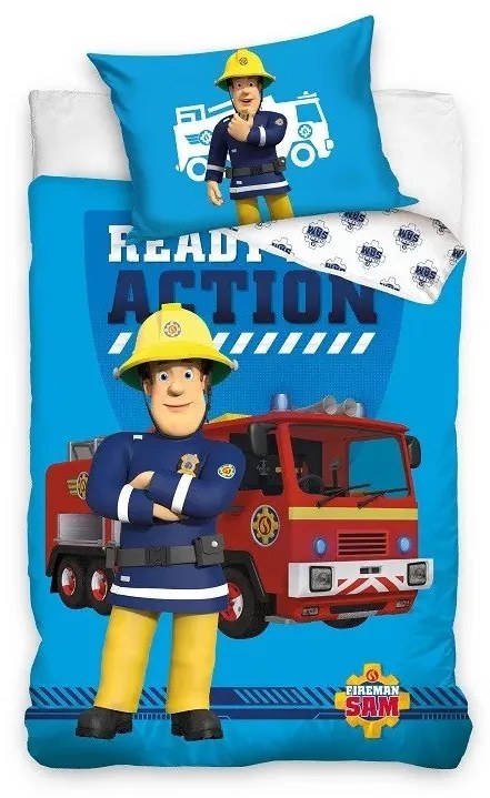 Sam a tűzoltó ovis ágyneműhuzat 100x135cm 40x60cm