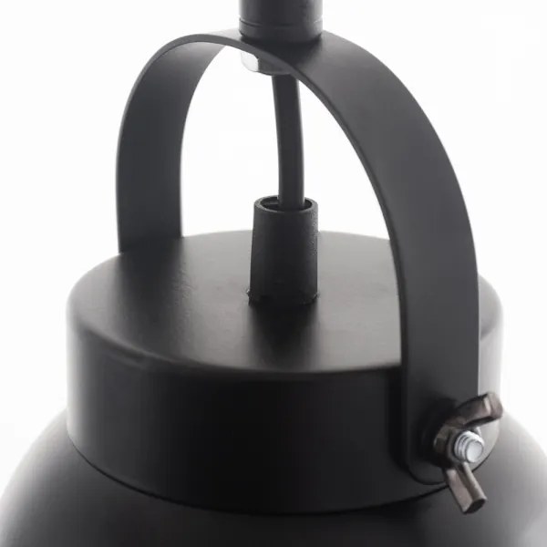 Csillár láncon IRON 1xE27/60W/230V