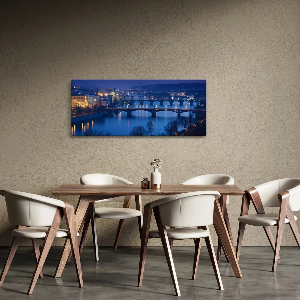 A prágai hidak képe (120x50 cm)