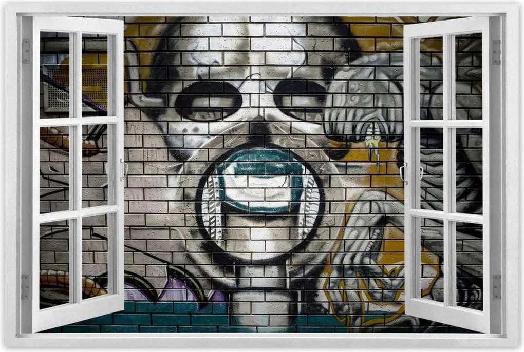 Poszterek 90x60 Graffiti Utcaművészet