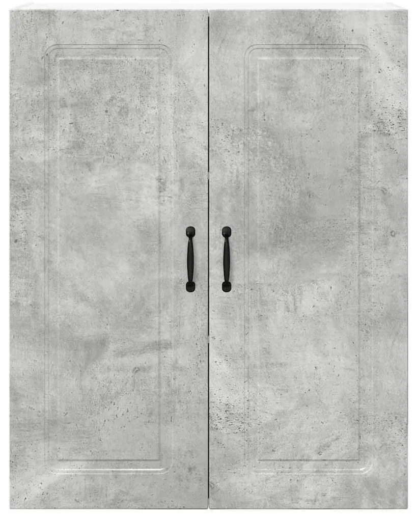 Fali konyhaszekrény Beton Szürke 80 x 31 x 100 cm Faanyag